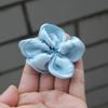 10Pcs 7cm Fashion Elegant Organza Flower For Hair Accessories Artifical Flower (10Pcs Blue) view 1