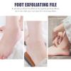 Baluue 2pcs Foot File Tools for Dead Skin Removal Ergonomic Pedicure Exfoliating File Gentle Foot Care Accessories for Salon and Home Use view 3