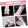 Abaodam Cute Cartoon Nail Clipper for Thick Toenails Ergonomic Nail Tool for Home and Travel Safety Fingernail Clippers Compact Design for Adults and Boys and Girls view 3