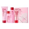 APRILSKIN TXA Pink Skincare Full Set: Bubble Gum Deep Cleanser, Toning Shot Spicule Facial Serum, Pink Milky Toner, Overnight Wrapping Mask and Capsule Gel Mask | Stocking Stuffers for Teen Girls view 1