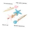 4Pcs Sea Star Crystal Hair Clips for Girls, Elegant Hair Accessories for Special Occasions and Everyday Wear view 3