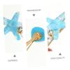 4Pcs Sea Star Crystal Hair Clips for Girls, Elegant Hair Accessories for Special Occasions and Everyday Wear view 4
