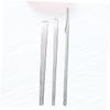 DEARMAMY 3pcs Stainless Steel Pedicure Tools Foot Nail Care Kit Manicure Supplies Cuticle Remover view 4
