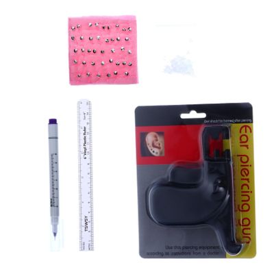 VICASKY No Pain Ear Piercing Tools Kit Ergonomic Design for Easy for Personal Includes Ear and Earplugs