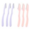 DEARMAMY 6pcs Eyebrow Trimmer Set Stainless Steel Scissors Comb Men Beauty Tool Kit Portable Razor for Brows view 1