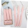 DEARMAMY 6pcs Eyebrow Trimmer Set Stainless Steel Scissors Comb Men Beauty Tool Kit Portable Razor for Brows view 2