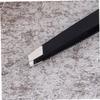 CALLARON 3pcs Carbon Steel Eyebrow Tweezers Cosmetics Tool Makeup Eyebrow Clamps Portable for Lady Precision Tweezers view 2