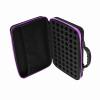 Dioche Essential Oil Organizer, Essential Oil Carrying Case Essential Oil Case Essential Oil Travel Case Hard Shell Case 60 Bottles Suitable for Bottles 5ml,15ml, Essential Oils (Purpl e) view 1