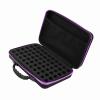 Dioche Essential Oil Organizer, Essential Oil Carrying Case Essential Oil Case Essential Oil Travel Case Hard Shell Case 60 Bottles Suitable for Bottles 5ml,15ml, Essential Oils (Purpl e) view 2