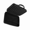 Dioche Essential Oil Organizer, Essential Oil Carrying Case Essential Oil Case Essential Oil Travel Case Hard Shell Case 60 Bottles Suitable For Bottles 5ml,15ml, Essential Oils (Black) view 2