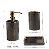 DUYHBAWRS Bathroom Accessories Sets Lotion Soap Dispenser Tumbler Soap Dish Bathroom Deco Accessroy Set Bathroom Accessories view 2