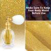 Etercycle Hair Glitter Spray, Gold Body Glitter Extra Fine Face Shimmer Powder, Long-Lasting and Quick-Drying Body Shimmer Sparkly Glitter Gifts for Clothing Stage Festival Rave Prom view 3