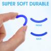 24pcs Eyelash Curler Refills Eyelash Curler Refill Pads Silicone Rubber Lash Replacement Pads for Universal with a Clear Storage Box Multi Color view 4