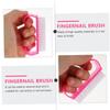 SAFIGLE 5pcs Fingernail Brushes Bristle Brush for Cleaning Fine Nail Art Dust Cleaner view 3