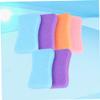 LIFKOME 6pcs Home Rubbing Stone Pedicure Kit Pu Material Pumice Stone Nail Buffer Block for Skin Health Random Color view 4