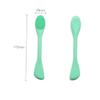 SAFIGLE 4pcs Silicone Face Mask and Cleansing Brush Double-Headed Facial Cleaning Tool Skin-Friendly Exfoliating Scrubber for Face Care Mixed Colors view 4