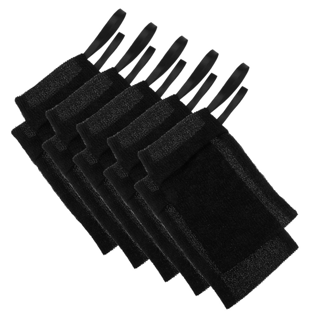 NOLITOY 10pcs Exfoliating Soap Foaming Net Pouches Mesh Shower Soap Saver for Gentle Scrubbing for Body Wash and Exfoliation Suitable for Daily Bath Use