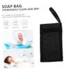NOLITOY 10pcs Exfoliating Soap Foaming Net Pouches Mesh Shower Soap Saver for Gentle Scrubbing for Body Wash and Exfoliation Suitable for Daily Bath Use view 3