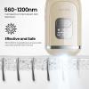 IPL Laser Hair Removal for Women, Dual Pulses 78W Powerful 22J, 39F Sapphire Ice-Cooling, Painless, Permanent Epilator Mini Hair Removal Device at Home for Bikini, Face, Legs, Armpits, Travel, Corded view 2