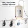 IPL Laser Hair Removal for Women, Dual Pulses 78W Powerful 22J, 39F Sapphire Ice-Cooling, Painless, Permanent Epilator Mini Hair Removal Device at Home for Bikini, Face, Legs, Armpits, Travel, Corded view 3