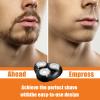 2PACKBlack Universal Rotary Replacement Shaver Head,Compatible with Remington Shaver Series,for R3,R4,R5,R6,R7,R8,SP-3141 and SP-5161 Foils/Blades view 3