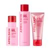APRILSKIN TXA Overnight Glow Booster Trio: TXA Toning Shot 99 Spicule Facial Serum, Pink Milky Toner and TXA Overnight Wrapping Mask view 1