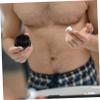 DEARMAMY Beard Brush Men's Grooming Kit Barber Hair Cutting Brush Wooden Handle view 2