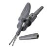 WRITWAA Eyebrow Trimming Scissor for Men Rounded Tip Grooming Tool for Beard and Nose Hair Beauty Scissors for Precise Grooming view 1