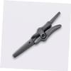 WRITWAA Eyebrow Trimming Scissor for Men Rounded Tip Grooming Tool for Beard and Nose Hair Beauty Scissors for Precise Grooming view 3