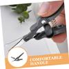 WRITWAA Eyebrow Trimming Scissor for Men Rounded Tip Grooming Tool for Beard and Nose Hair Beauty Scissors for Precise Grooming view 4