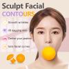 2-Pack Xoesu Face Exerciser & Jaw Toner  Facial Yoga Trainer for Skin Tightening, Double Chin Reducer, Jawline Slimmer  Breathing Exercise Device for Women & Men (Yellow) view 3