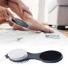 4-Pack Foot Pedicure Tools Set - Callus Remover, Foot Scrubber Brush, Pumice Stone for Soft Feet view 4