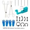 16G Body Piercing KitLip/Ear/Nose/Eyebrow Piercing Gun Kits Safe Body Piercing Needle Tools for Women Men view 2