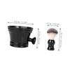 Vaguelly Men's Beard Brush Kit Barber Brush Beard Grooming Kit Shaving Supplies view 2