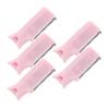 DEARMAMY 5pcs Eyebrow Facial Trimmer Replacement Heads Stainless Steel Blades Hair Remover Kit for Travel and Daily Use view 1