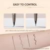 JUDYDOLL Ultra-Fine Liquid Eyeliner - Precision Tip for Wing Line, Smudge-Proof, Quick-Drying, Waterproof, Easy to Get Hooded Eyes & Inner Corner Lined (#02 Deep Brown) view 2