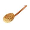 18'' Shower Body Brush Sea Sponge Long Wooden Handle Back Scrubber Bath Brush Gentle Exfoliating Lotion Applicator view 1