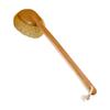 18'' Shower Body Brush Sea Sponge Long Wooden Handle Back Scrubber Bath Brush Gentle Exfoliating Lotion Applicator view 2