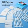 LitBear Large Pimple Patches- 536 Counts 6 Sizes, 56 Counts Big Acne Patches, XL Hydrocolloid Bandages for Full Face, Forehead, Chin, Nose, Body, Back, Neck & Chest, Stirp view 2