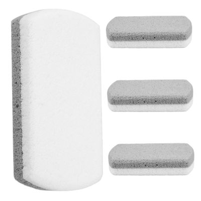 Vaguelly 4pcs Foot File Scrubber Dual-Sided Dead Skin Remover for Feet for Home and Travel Use