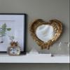 22" x 16" Golden Wing Accent Mirror, Wall Mirror for Living Room, Entryway, Bedroom, Foyer, Office BZ418 view 3