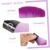 Beaupretty 3pcs Portable Powder Brush Soft Synthetic Foundation Blush Brush for Makeup Application Travel-friendly Design for Loose Powder Mineral Makeup for Seamless Finish view 2