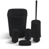 DUYHBAWRS Bathroom Supplies Six-Piece Mouthwash and Teeth Holder Soap Box Toilet Set(E) view 1