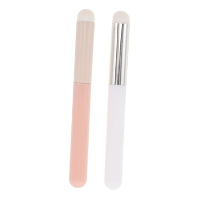 DEARMAMY 2pcs Mushroom Lip Brushes Set Soft Lip Makeup Applicators for Precise Lipstick and Gloss Application for Smooth and Even Coverage