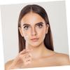 DEARMAMY 2pcs Mushroom Lip Brushes Set Soft Lip Makeup Applicators for Precise Lipstick and Gloss Application for Smooth and Even Coverage view 4