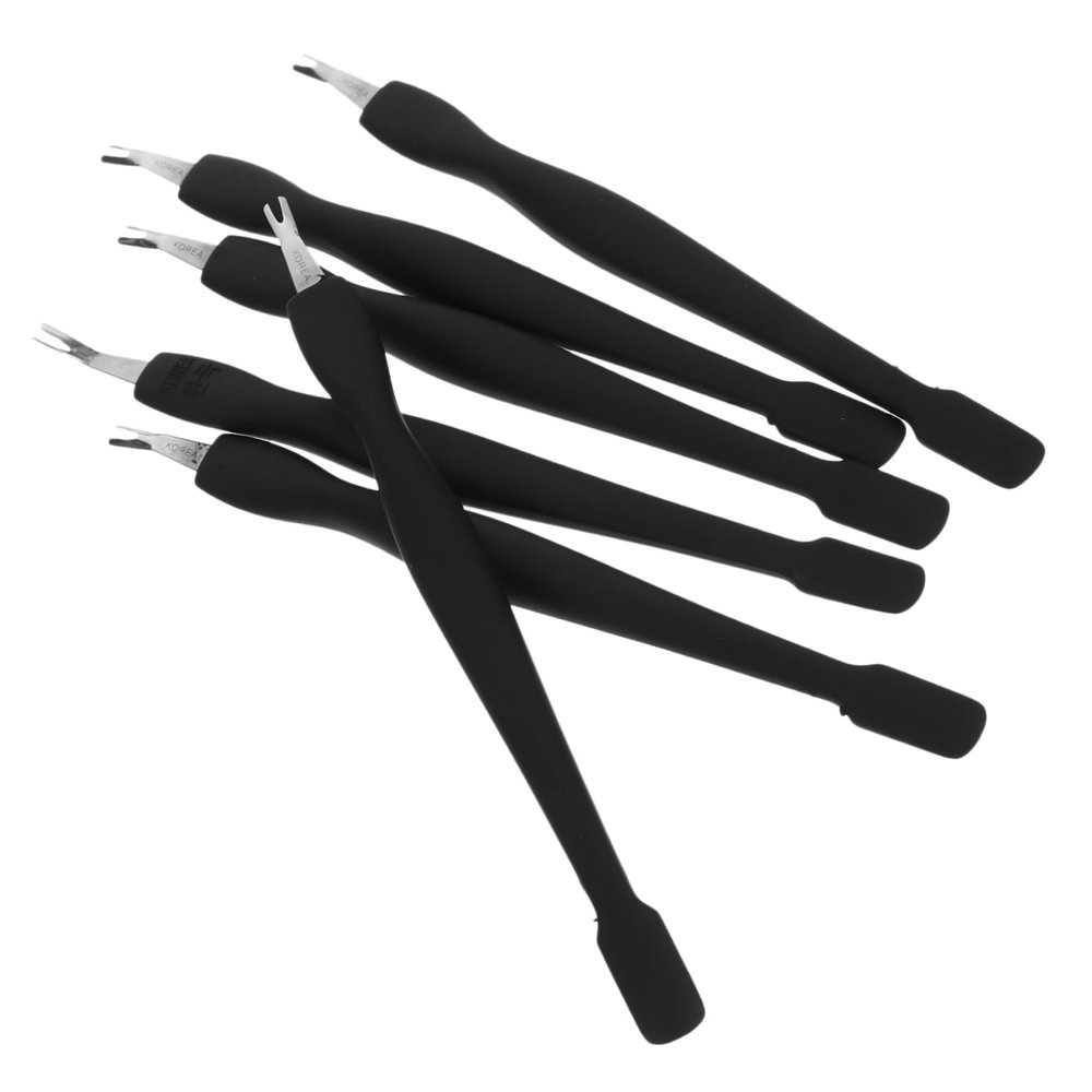 GALPADA Japanese Dead Skin Pusher Tool Set 3-Piece Nail Care Accessory for Manicure and Pedicure Professional Cuticle Remover for Women and Men