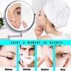 8 Inch LED Wall Mount Two Sided Magnifying Makeup Vanity Mirror 12 Inch Extension Chrome 1X,3X Magnification Plug 360 Degree Rotation Waterproof Button Shaving Mirror KP269 view 3