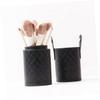 DEARMAMY Portable Makeup Brush Organizer Stripe Design Storage Bucket for Women Capacity Makeup Brush Holder Travel-friendly Cosmetic Tool Case view 4