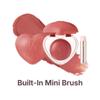 Dasique Souffle Color Pot #19 Peach Gelato - Makeup Blush, Buildable Silky-Smooth Texture, Built-In Mini Brush, Multi-Use For Cheek and Lip view 2