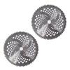 WPHBMMF Tools Replacement Parts 10" x 80T 2 Pcs Replace for Cutter Trimmer Carbide Tip Brush Blades Easy Repairs view 1